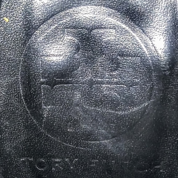 TORY BURCH BLACK LEATHER SUEDE ANKLE BOOTIES VGUC - Picture 8 of 8